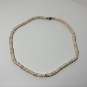 Pastel Multicolor Beaded Necklace